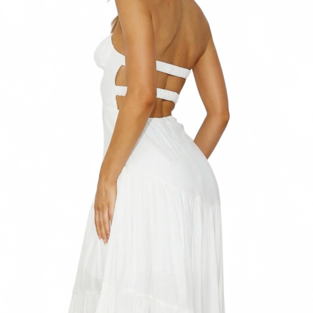 Hello Molly Summer Girl Maxi Dress in white size XL NWT - Picture 4 of 7